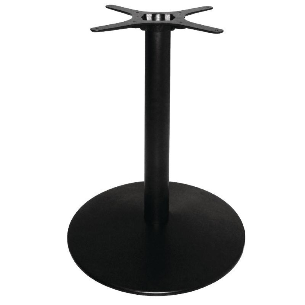 Pied de table fonte bolero pour plateaux ronds ou carrés - werzalit