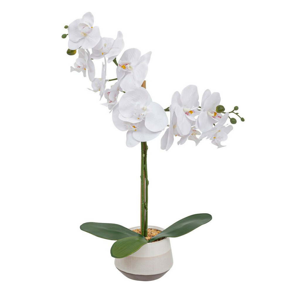 Orchidée artificielle en pot 