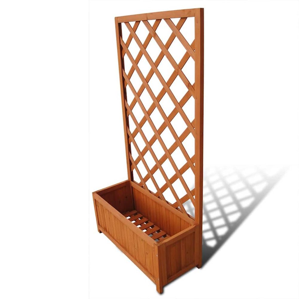 JARDINIERE EN TREILLIS 70 X 30-(862494)