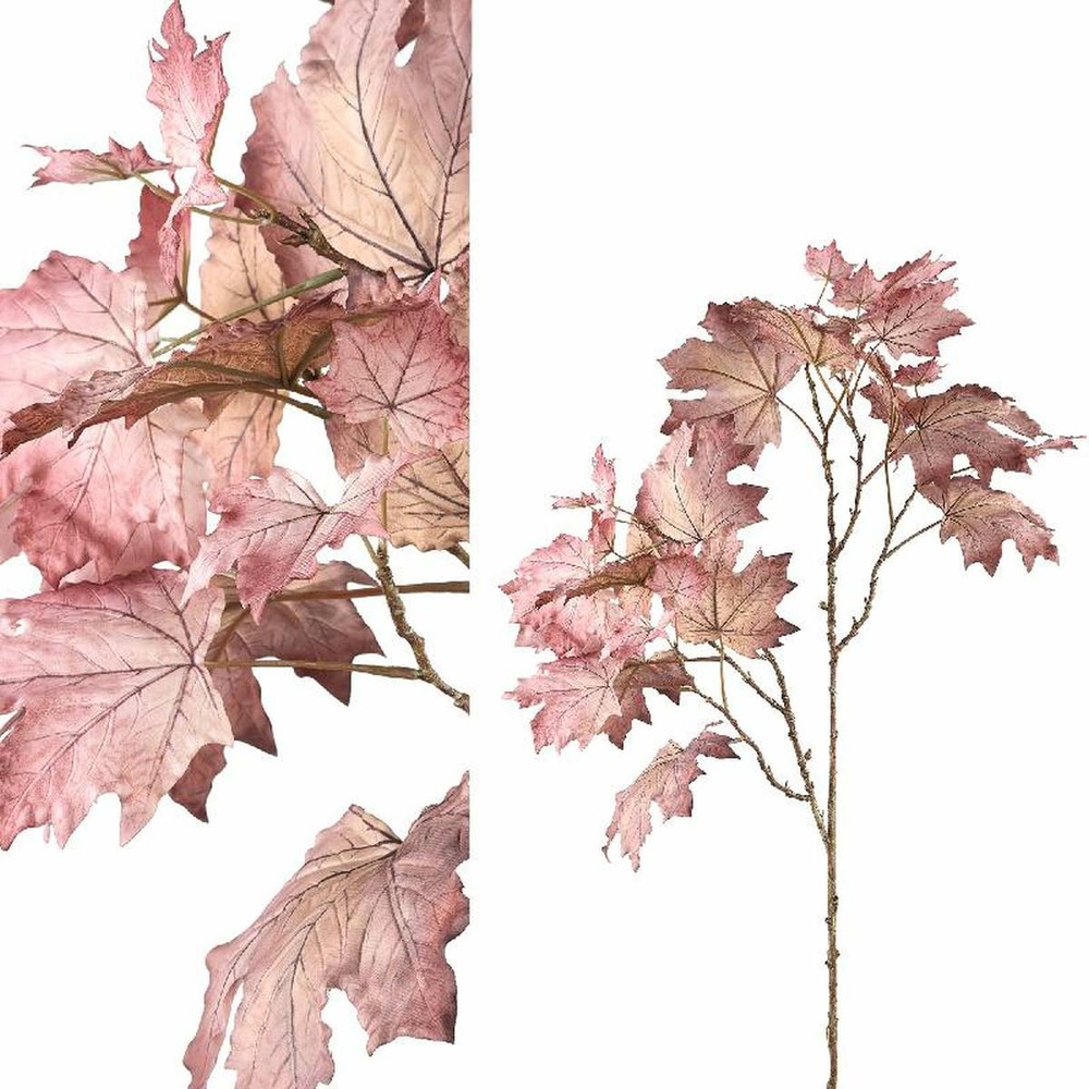 Ptmd branche artificielles leaves - 60x60x114 cm - plastique - pourpre