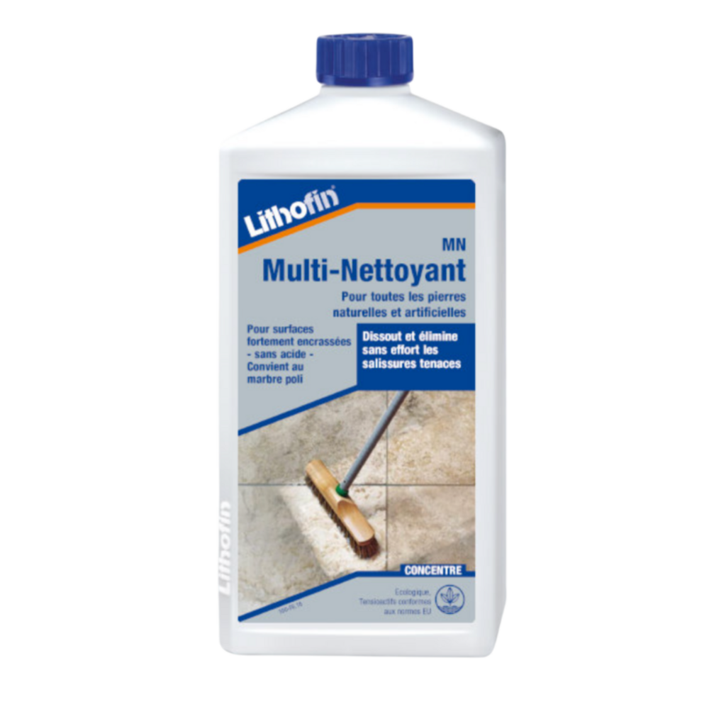 Lithofin mn multi nettoyant - nettoyage des sols encrassés 1l