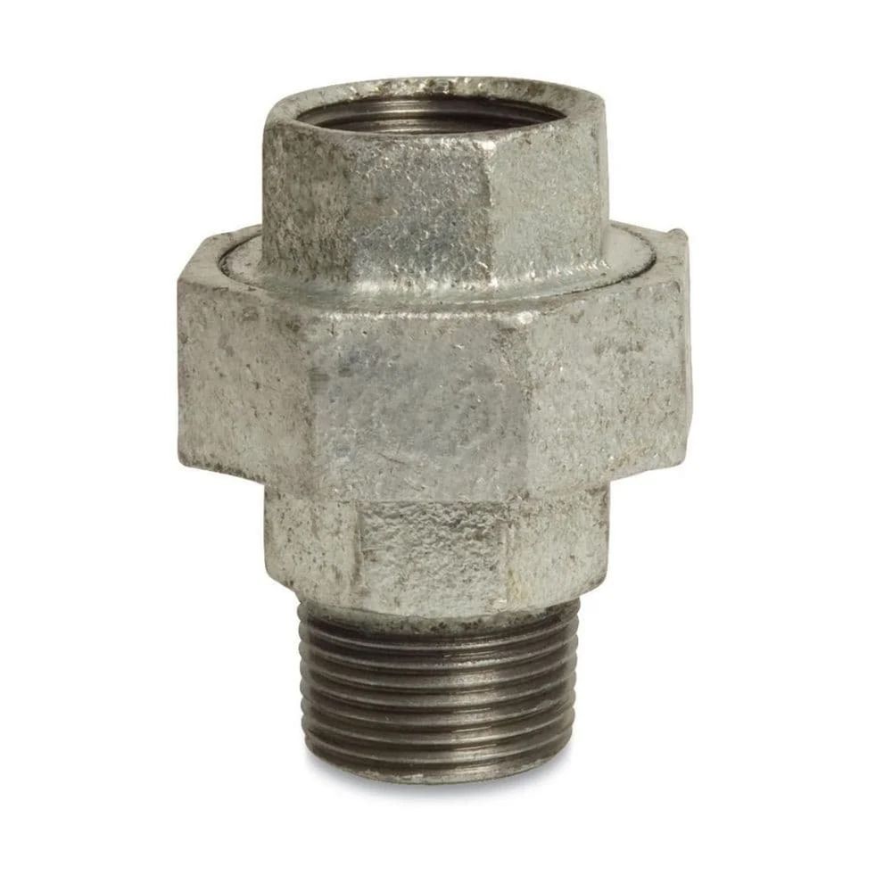 Raccord fileté fonte malléable 1 1/2' ig x 1 1/2' ag