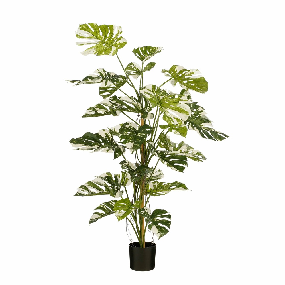 Mica decorations - monstera arbre artificiel vert h140