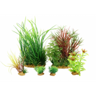 Jalaya n°4 plantes artificielles  6 pieces h 18 cm plantkit décoration d'aq