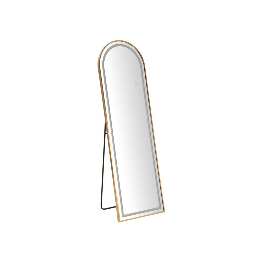 Miroir sur pied led 