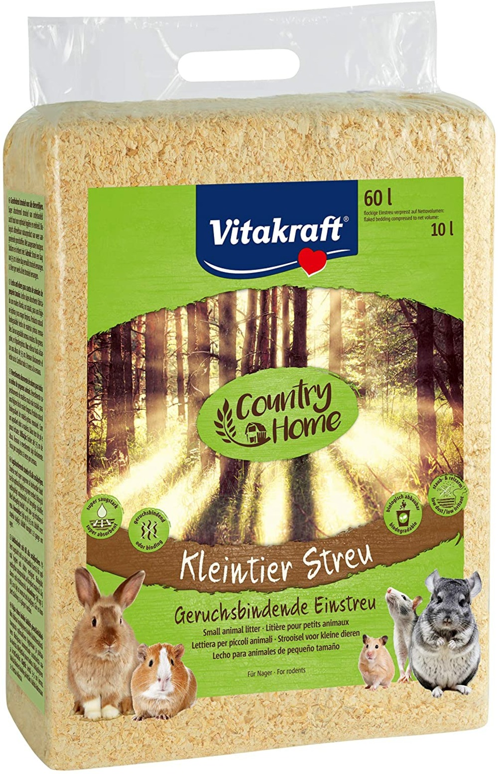 Copeaux rongeurs confort classic 60l