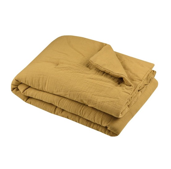 Plaid ou edredon en gaze de coton colors