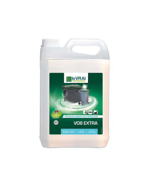 Détergent vo8 extra bidon de 5l - action pin