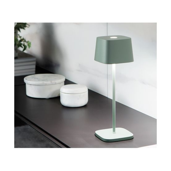 Lampe à poser ofelia - vert pastel