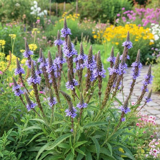 Verveine hastée blue spires godet - 5/20 cm