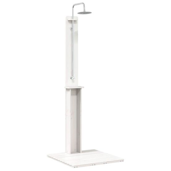 Douche d'extérieur 206 cm blanc