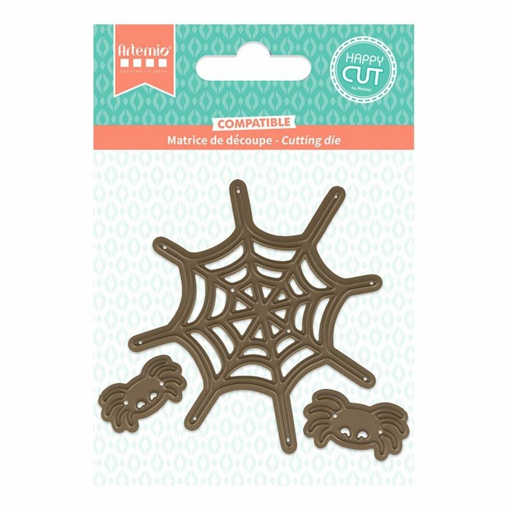 Matrice de découpe et d'embossage - araignées