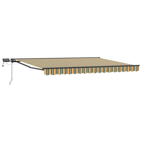 Cadre de store manuel avec leds 4,5 × 3,5 m