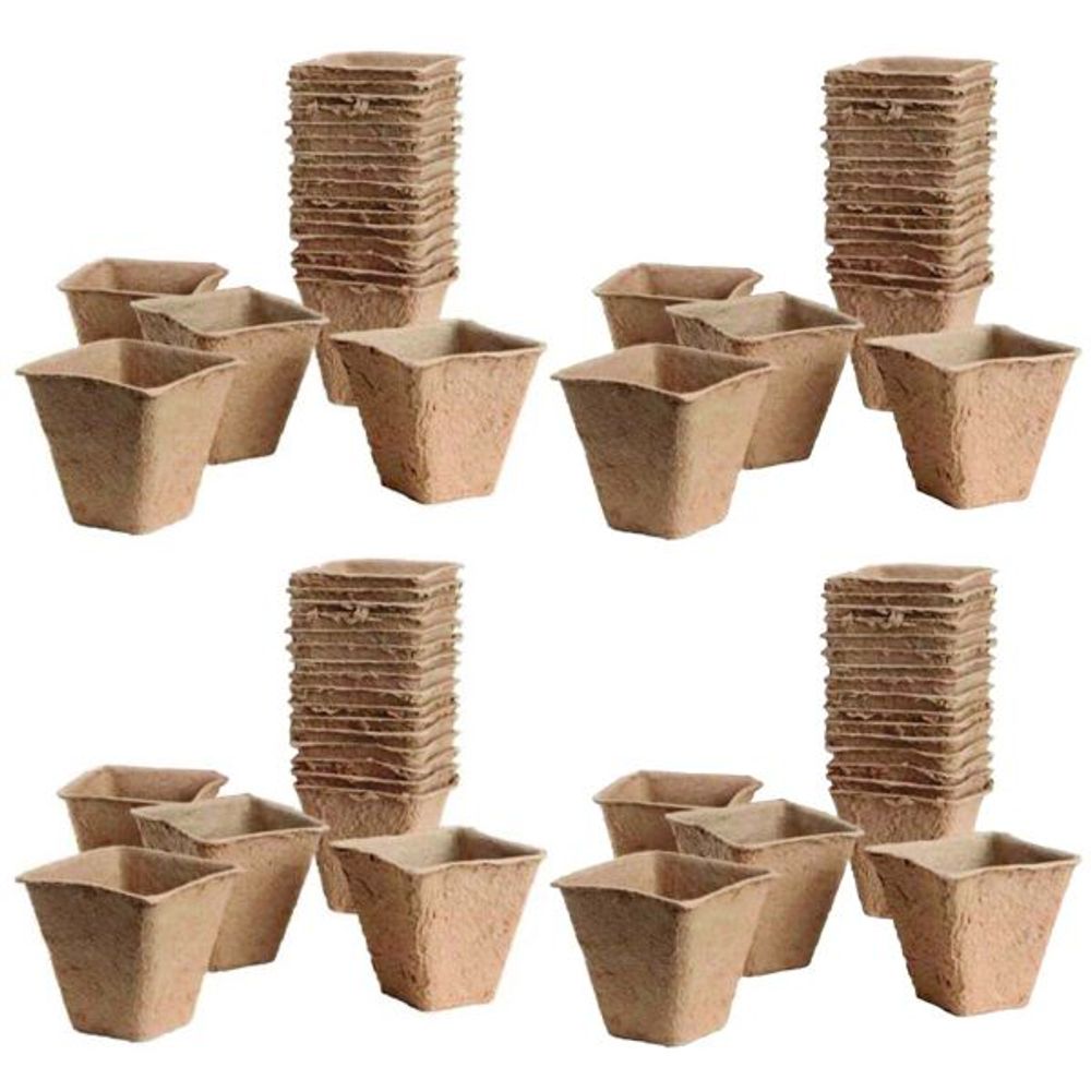 Pots de plantation bio sans tourbe