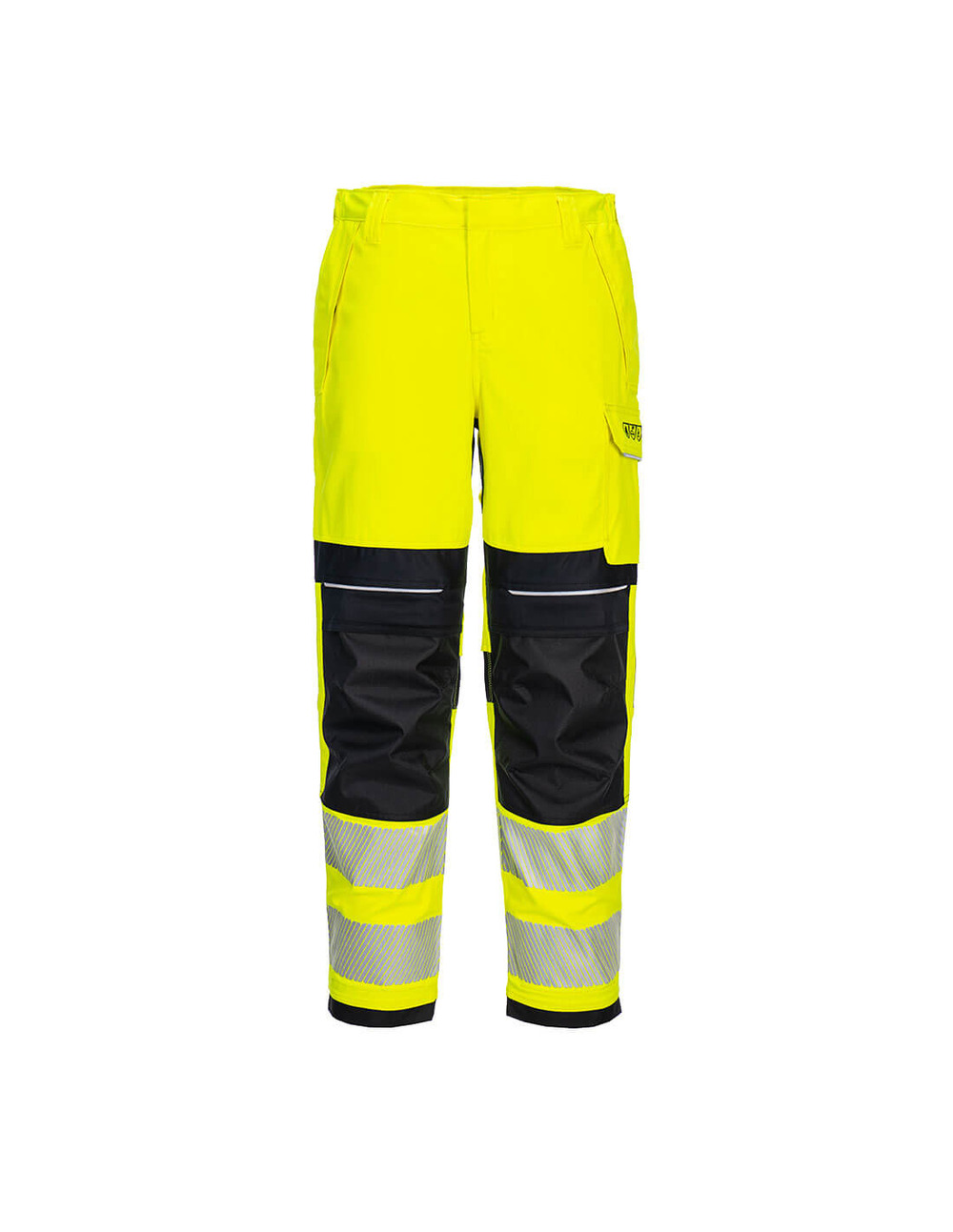 Pantalon de travail pour femmes pw3 fr hi-vis - 26 - jaune/noir - portwest