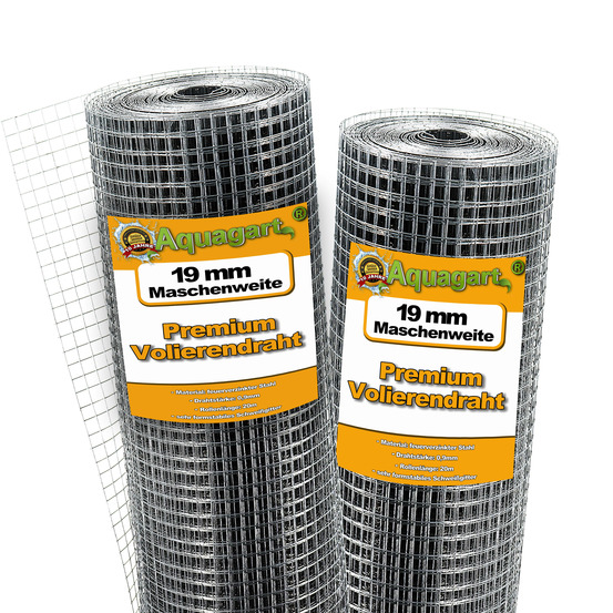 40 m x 1 m grillage pour volière, grille métallique, grillage soudé, grillage noué, clôture en fil de fer