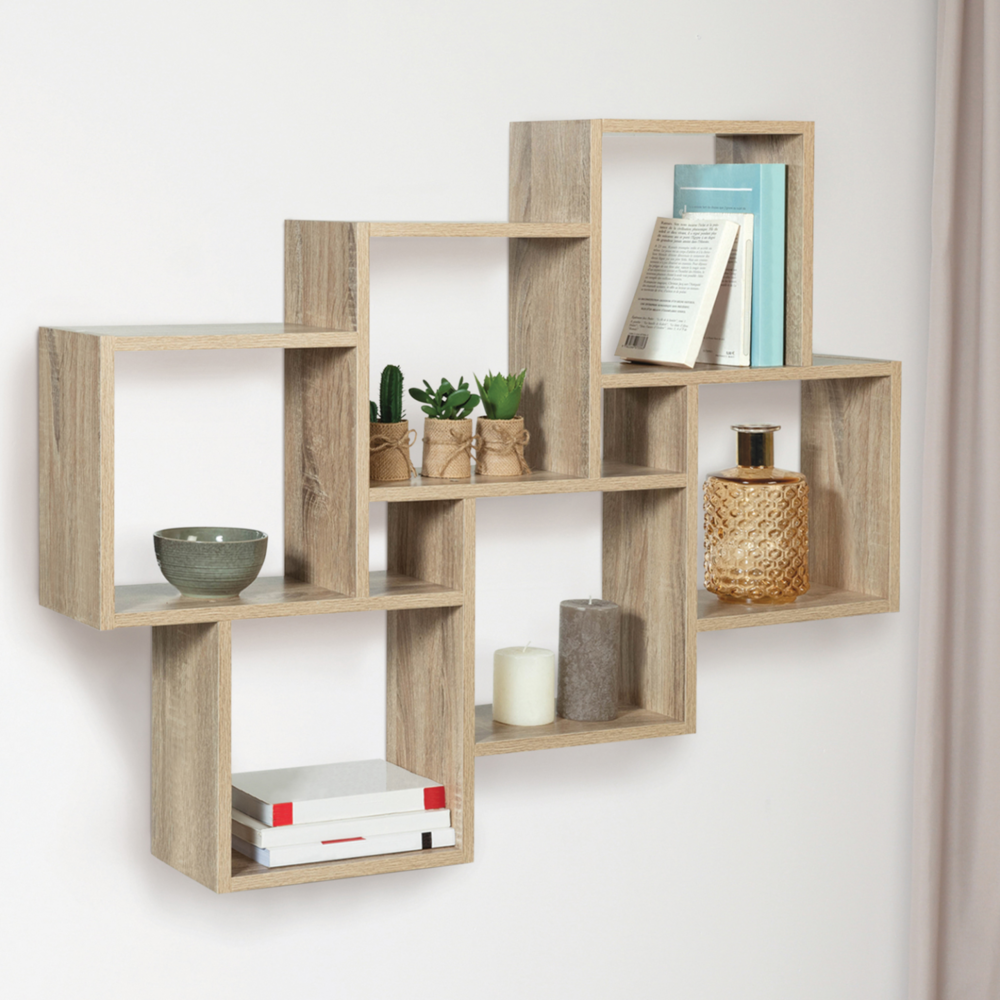 Étagère Murale Noir Et Bois - Achat en ligne Étagère Murale Noir Et Bois - Achat en ligne