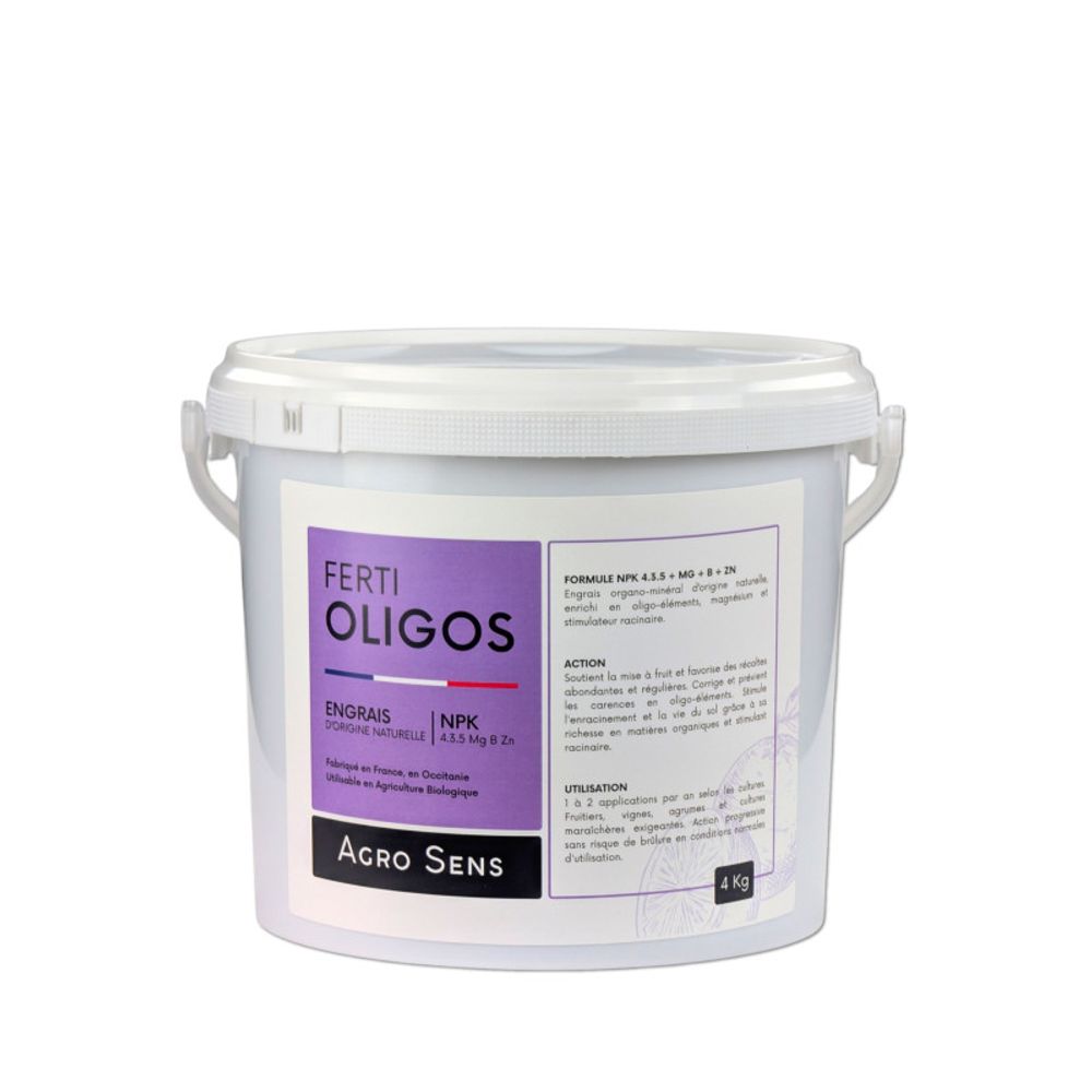 Ferti oligos : engrais riche en oligo-éléments - seau 4 kg