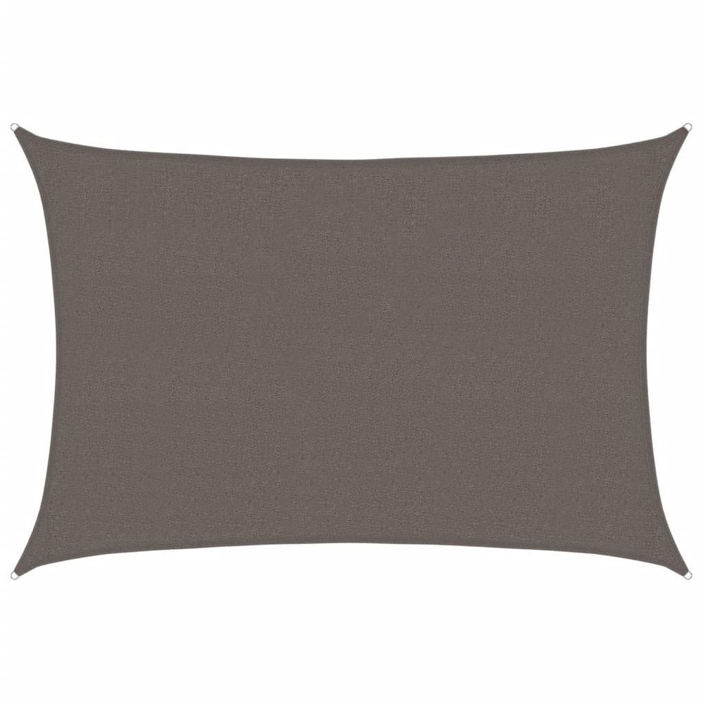 Voile d'ombrage 160 g/m² anthracite 2,5x3,5 m pehd