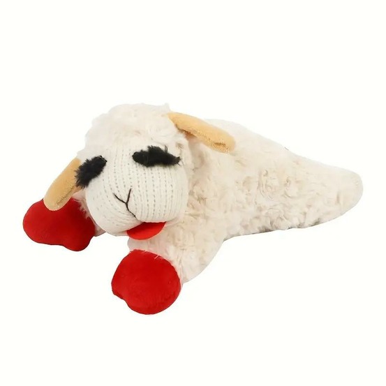 Jouet En Peluche Couineur En Forme De Mouton - Jouet Interactif à Mâcher Pour Chien