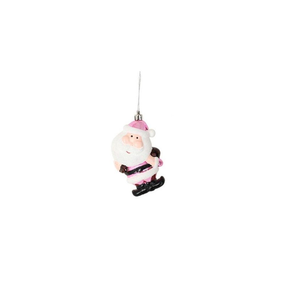 Set de 2 suspensions père noël et sa hotte