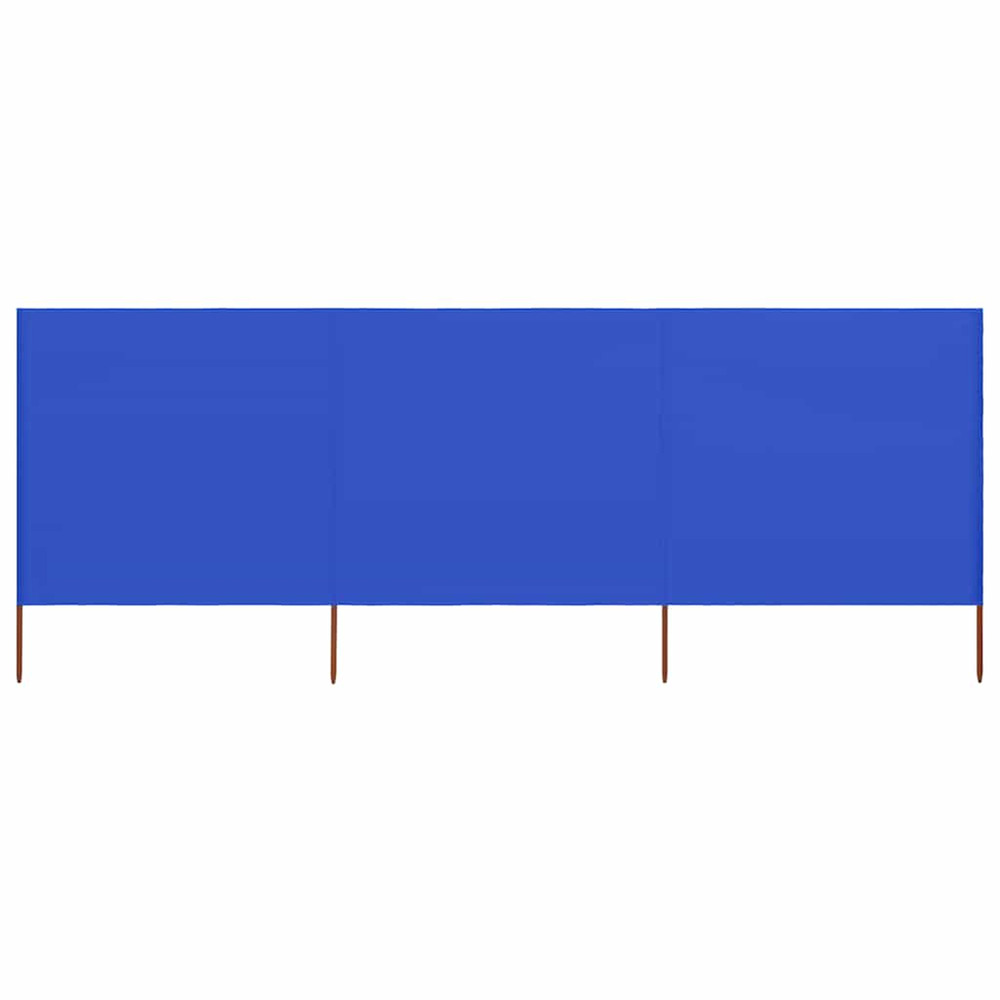 Brise vue 3 panneaux Tissu 400 x 120 cm