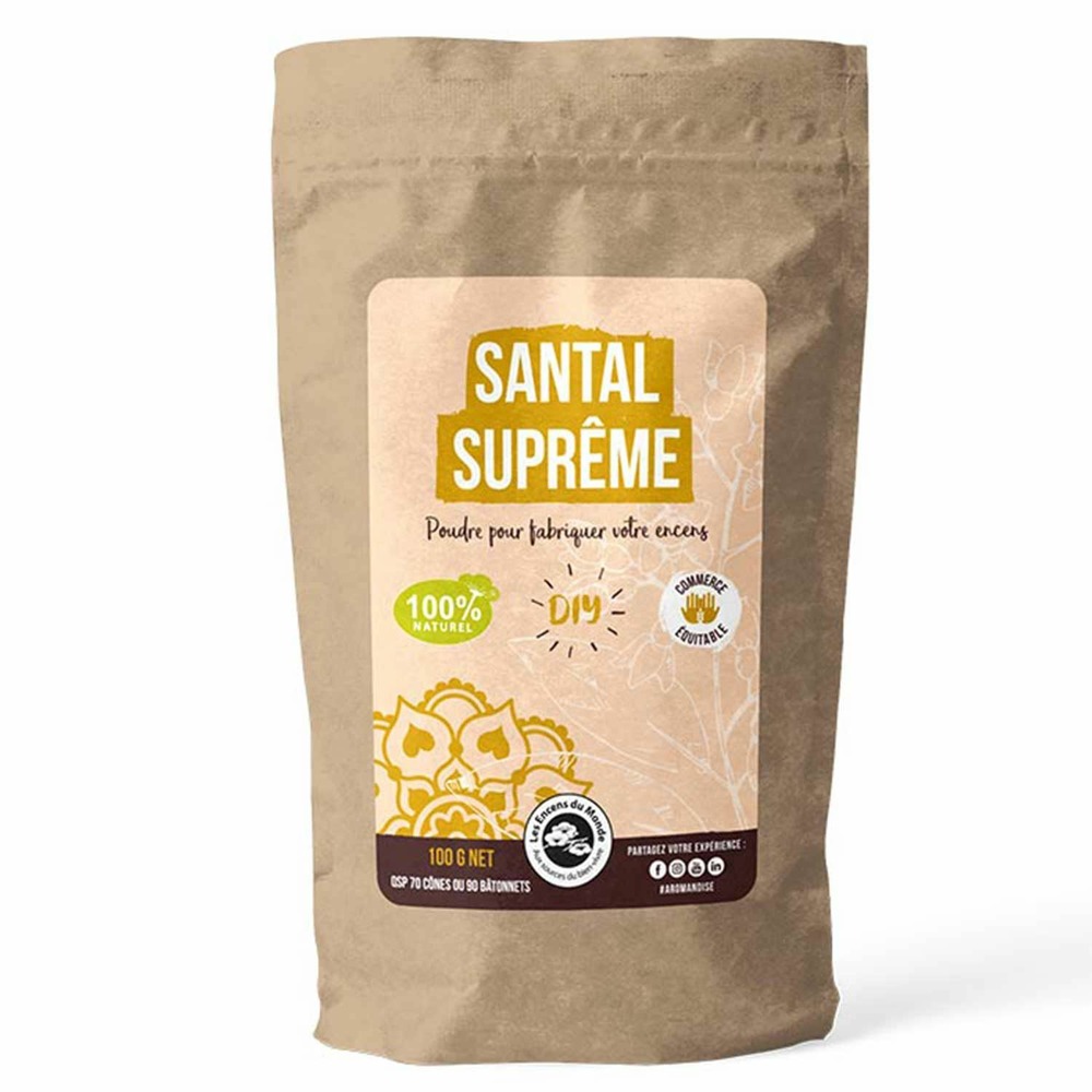 Diy encens - poudre santal suprême