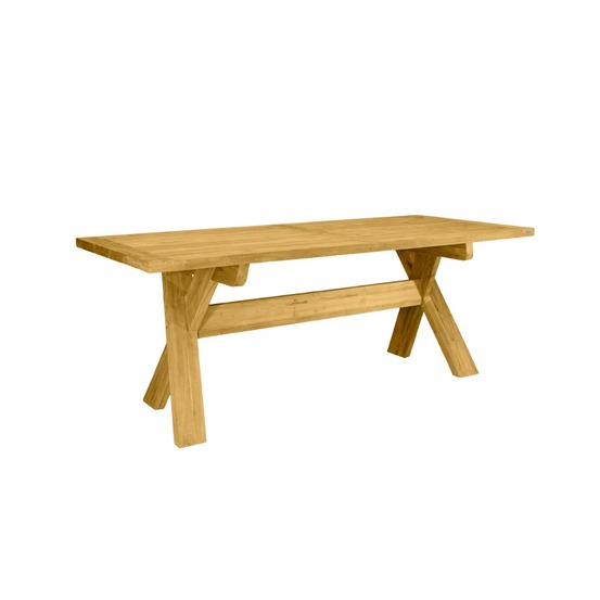 Table en teck recyclé 240 cm, rhodes