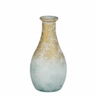 Mica decorations vase jayden - 21x21x40 cm - verre - l'or