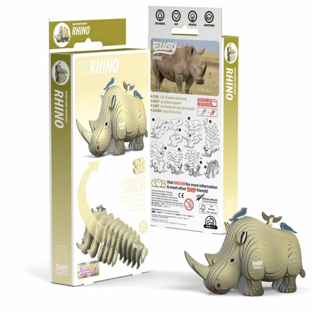 Rhinocéros – eugy 3d