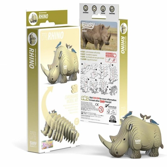 Rhinocéros – eugy 3d