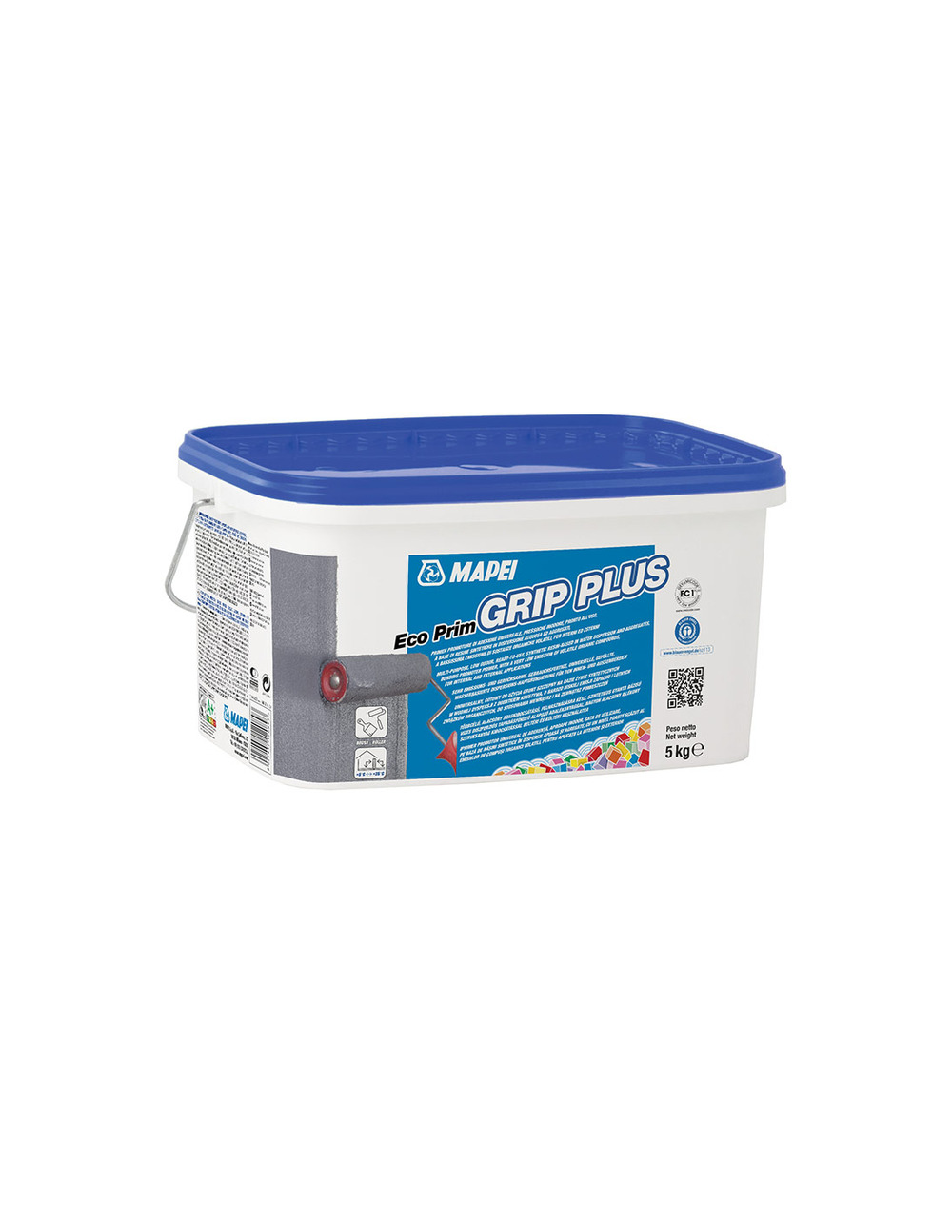 Primaire d'adhérence eco prim grip plus pour supports fermés 20kg - mapei