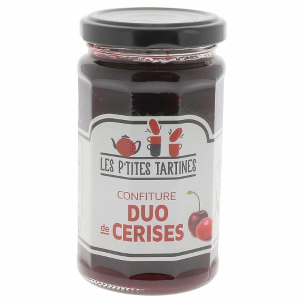 Confiture de duo de cerises - les p'tites tartines