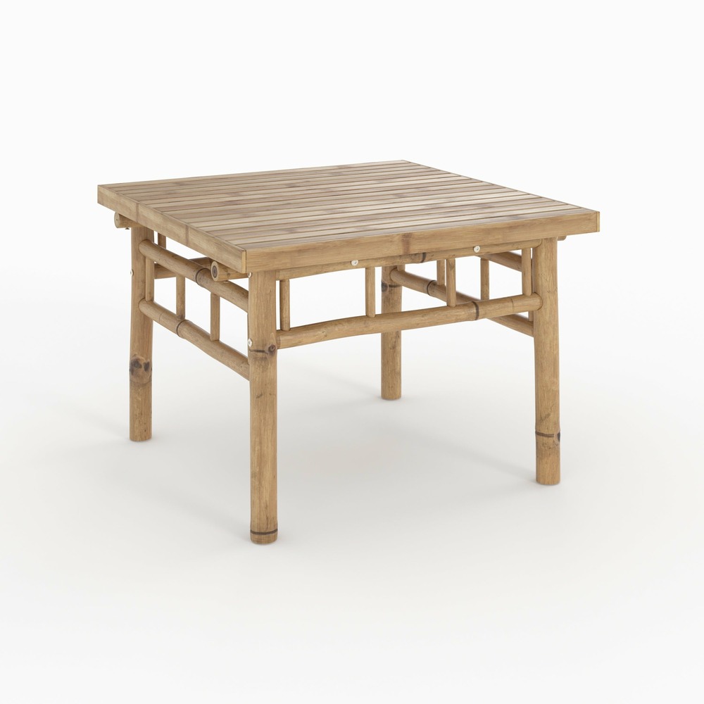 Vadella-table basse de jardin en bambou
