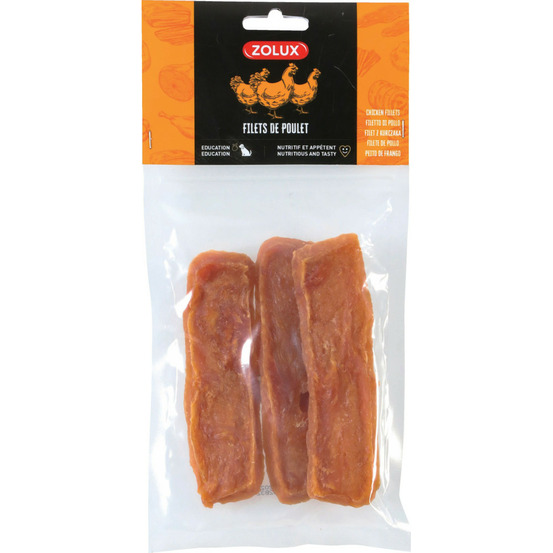 Filet de poulet 70 g friandises pour chien