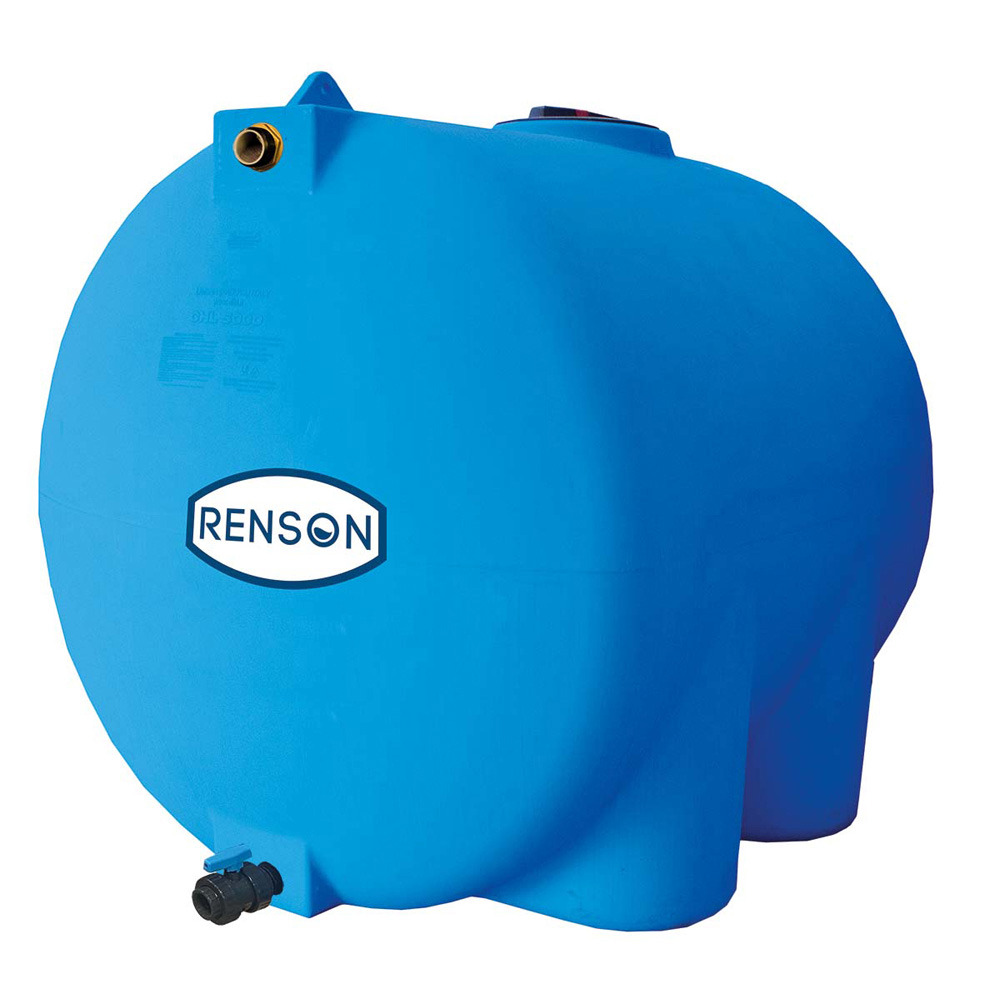 Cuve de stockage eau 3000l horizontale pré équipée espace réduit