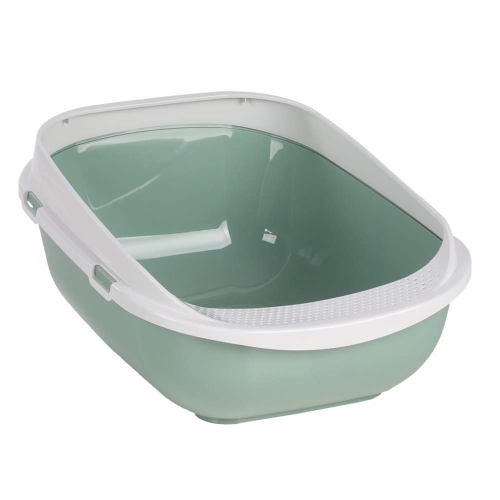 Bac à litière garfy gris xl spécial grands chats