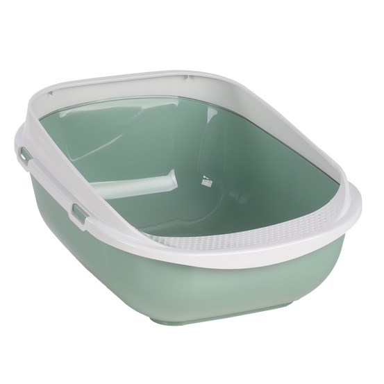 Bac à litière garfy gris xl spécial grands chats