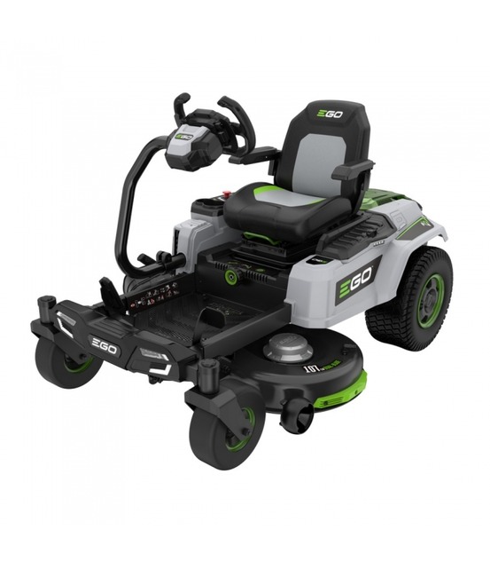 Tracteur tondeuse électrique zt4201es, coupe 107 cm, 6 batteries de 10ah et chargeur mural inclus