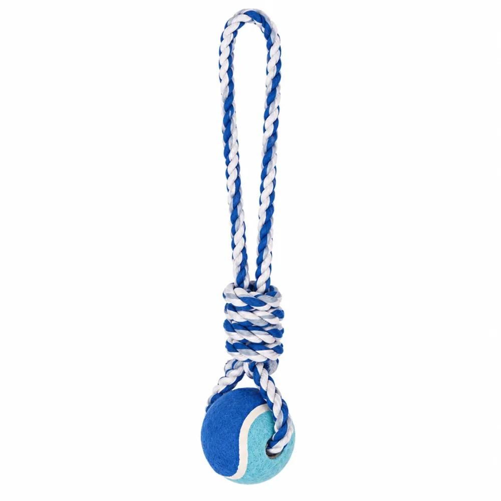 Jouet corde + balle pour chien 32 x 8 x 7 cm