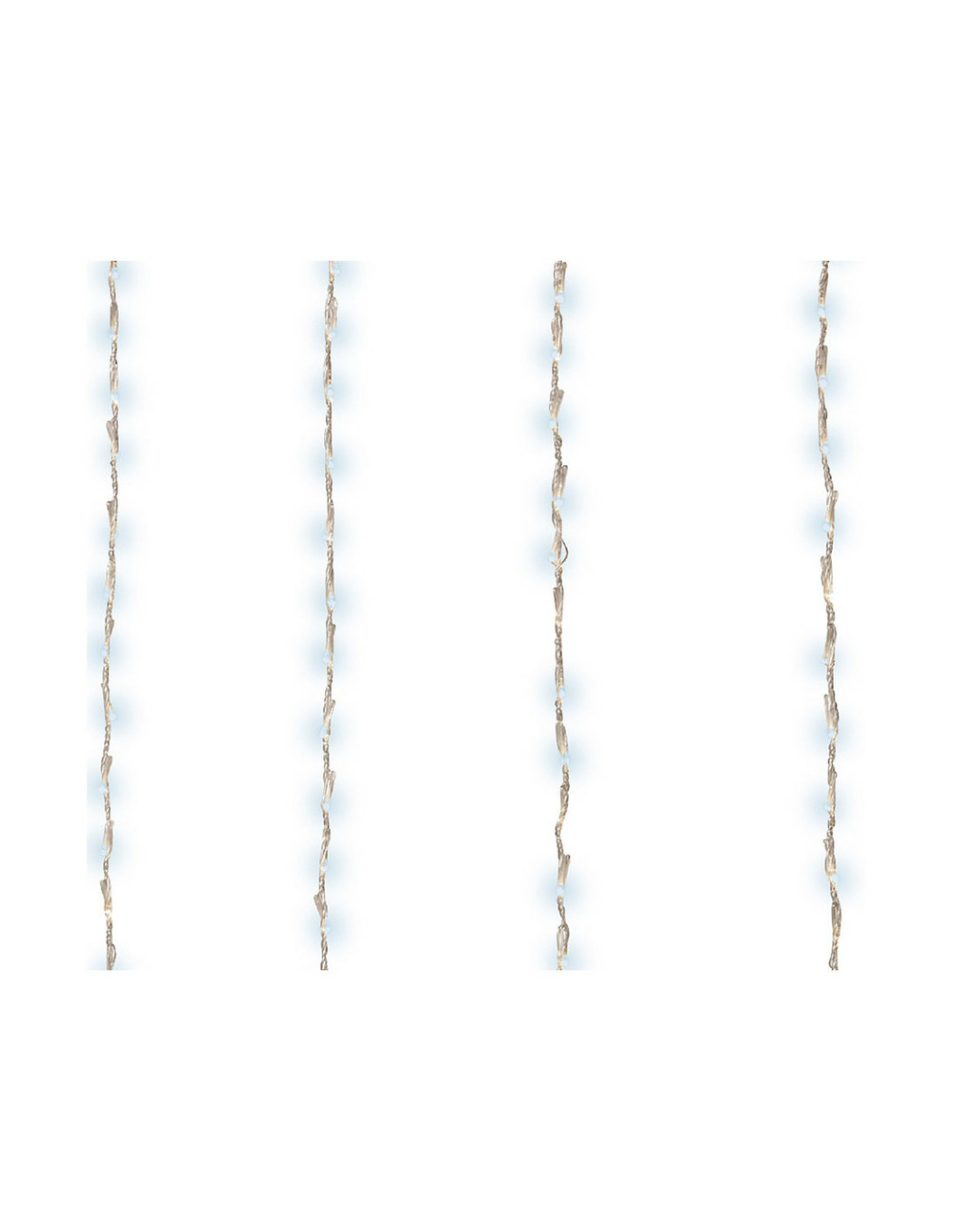 Rideau led balcon usage extérieur. Blanc lumière froide. 2x1m. 220 leds.