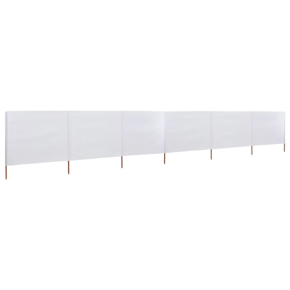 PARAVENT 6 PANNEAUX TISSU 800-(868049)