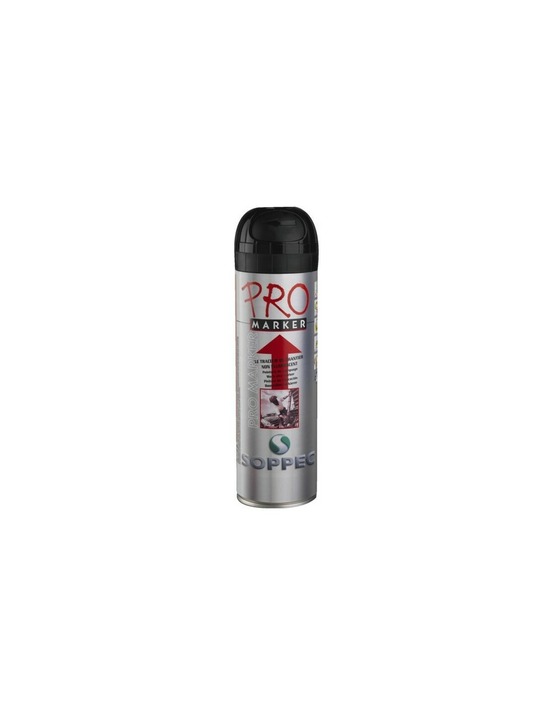 12 traceur chantier marquage provisoire promarker blanc 500ml 141531et