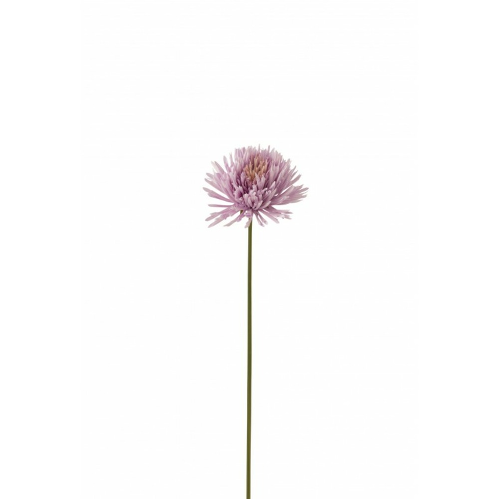 Chrysanthème en plastique mauve 13x7x60 cm