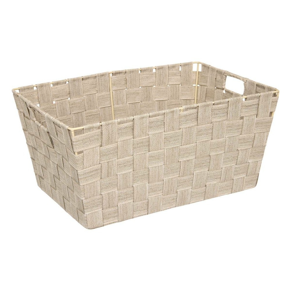 5five - panier lise biseauté l38cm beige