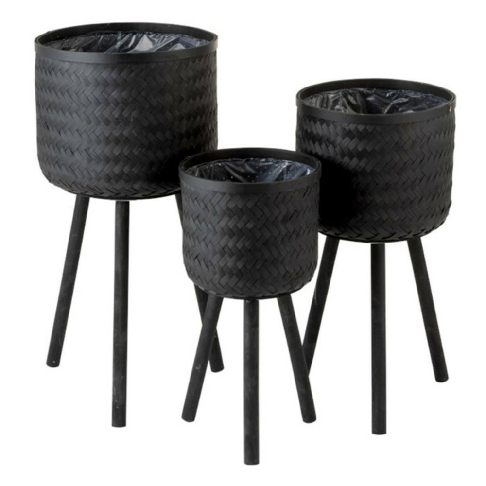 Lot de 3 cache-pots design 