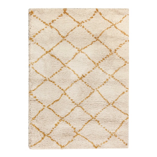 Tapis casablanca 2 cuivre 120 x 170 x 3 cm