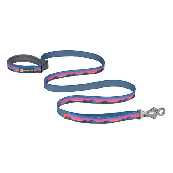 Laisse pour chien réfléchissante de tous les jours, crag™. Couleur: alpine dusk (bleu/rose), taille unique