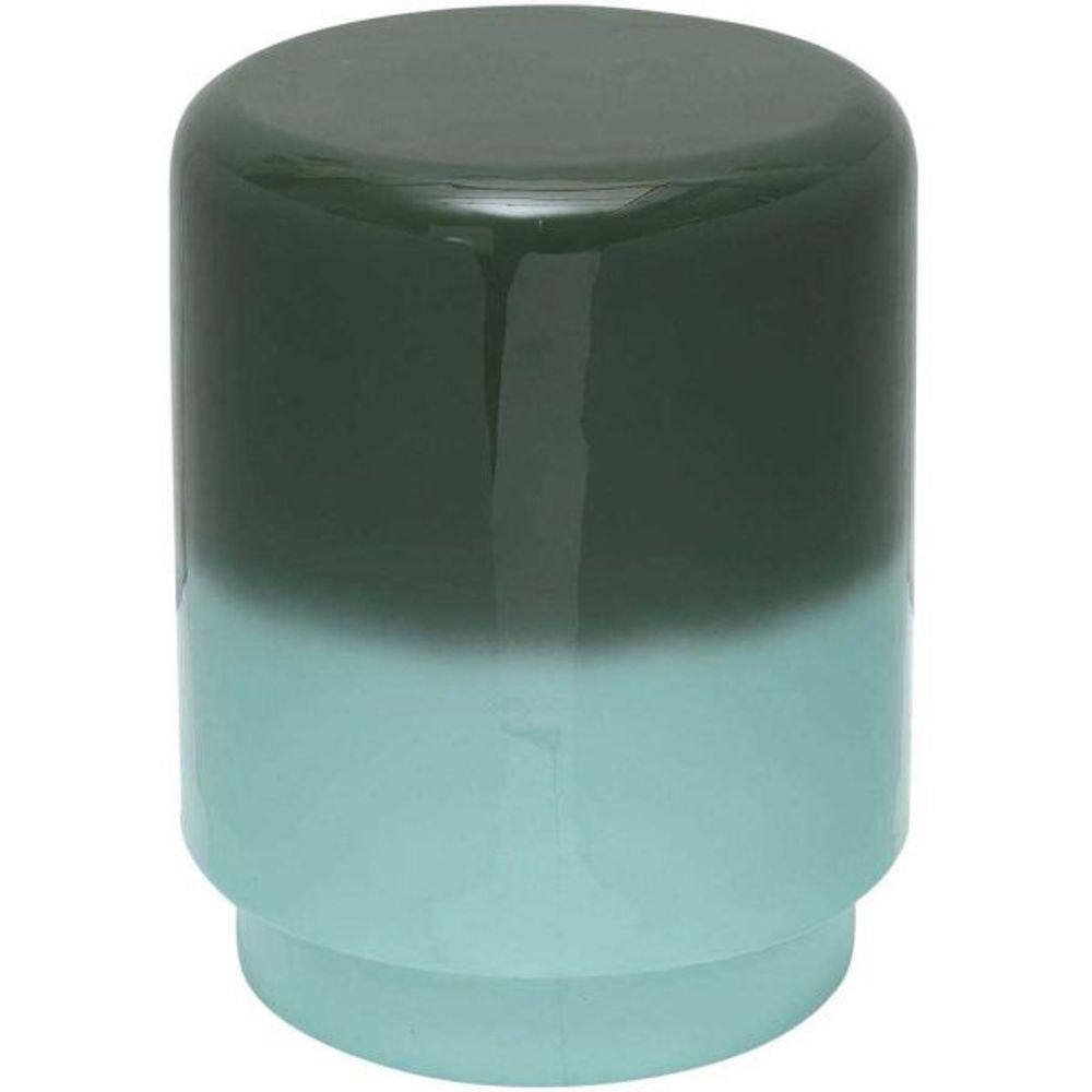 Tabouret en métal bicolore borrar jade