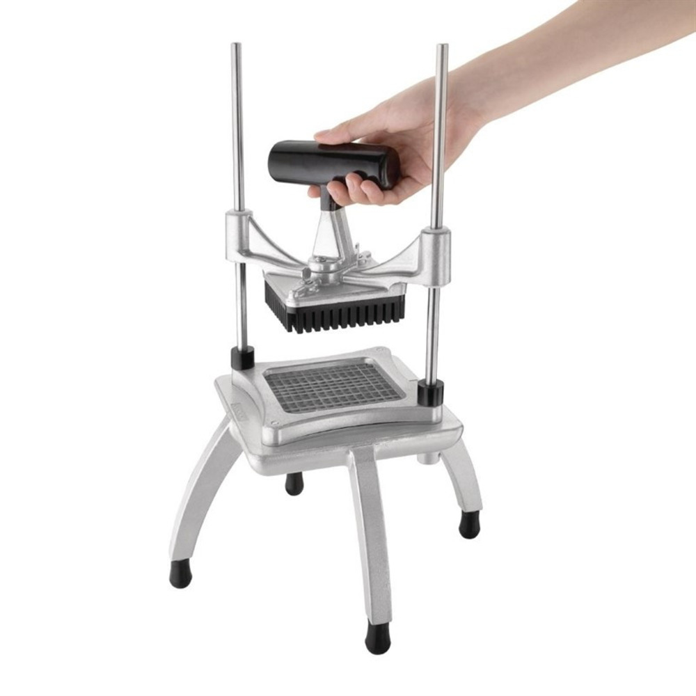 Coupe-aliments professionnel lame 9,5 mm - cubes et bâtonnets - vogue